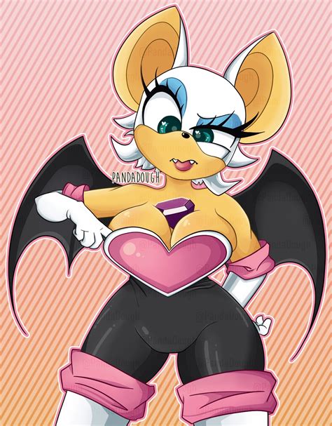 Rouge The Bat Fanart By Pandadough Hentai Foundry
