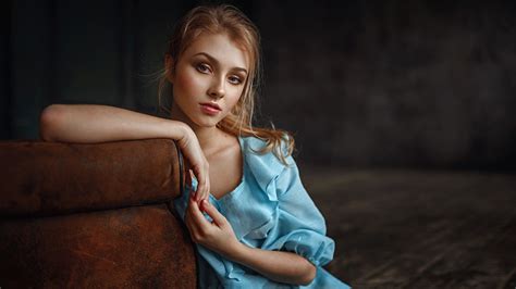Women Model Face Georgy Chernyadyev Alice Tarasenko Portrait