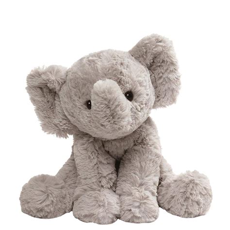 Gund Cozys Collection Elephant Stuffed Animal Plush Gray 8