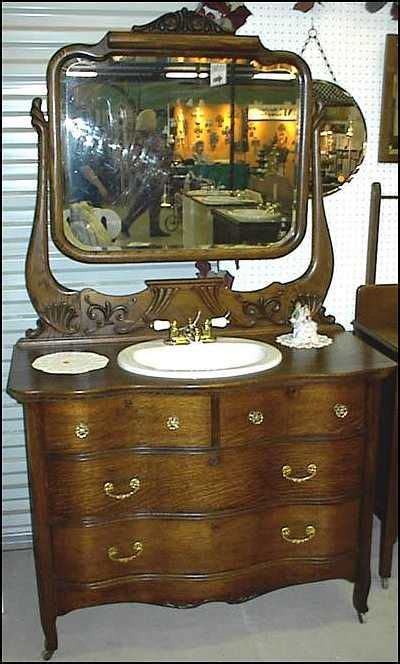 Maximize the space in your bathroom with a traditional or modern vanity. Victorian Bathrooms | Photo of Front View - Antique ...