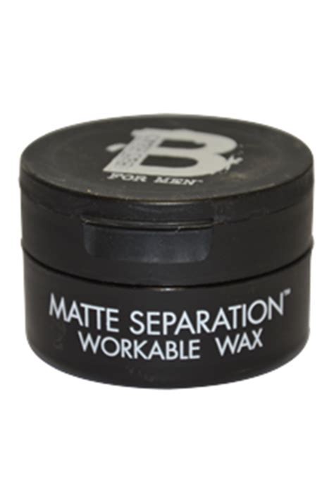 Tigi Bed Head B For Men Matte Separation Workable Wax For Men Oz