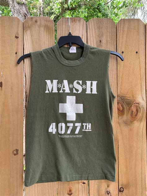 Vintage 1983 Mash 4077th Tv Show Mobile Army Surgical Hospital Etsy