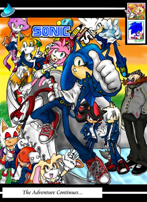 Sonic Hs Issue 2 Cover By Qtstarthehedgehog On Deviantart