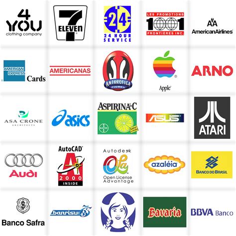 160 Mil Vetores Estampas Logo Marcas Empresas Famosas No Elo7