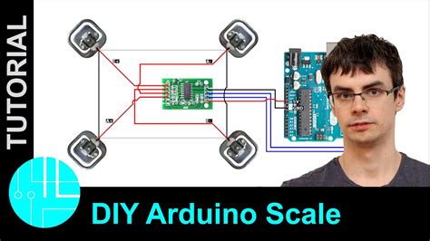 Arduino Scale With Hx711 And 50kg Bathroom Scale Load Cells Step By