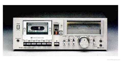 Looking for a good deal on sony deck? Sony TC-U5 Stereo Cassette Deck Manual | HiFi Engine