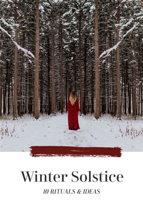 10 Rituals And Ideas For The Winter Solstice Winter Solstice Winter Solstice Rituals Winter