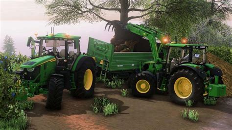 John Deere 6r Gen2 4cyl6cyl Interative Control V10 Fs22 Farming