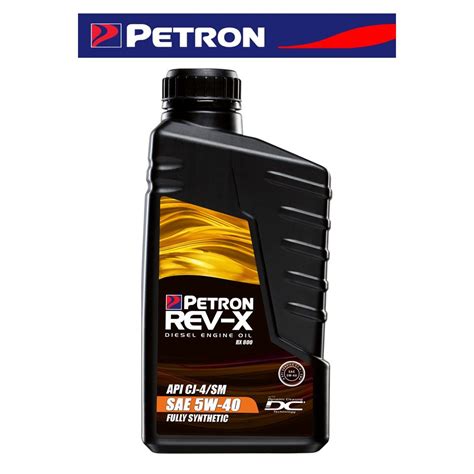 Petron Rev X Rx800 Fully Synthetic Diesel Engine Oil All Terrain 5w40