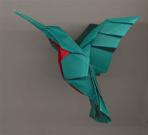 Origami Hummingbird Viaarthum Flickr