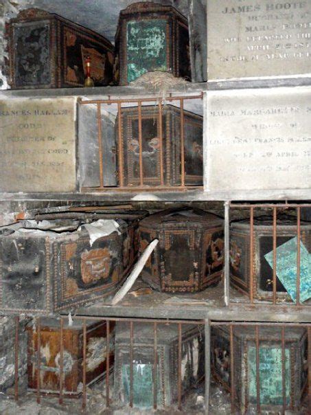 Malformalady “coffins In The Catacombs Of Brompton Cemetery London