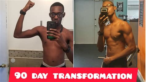 90 Day Skinny Guy Transformation 3 Month Progression Youtube