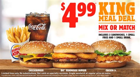 Burger King Get Fresh Offers 2 For 5