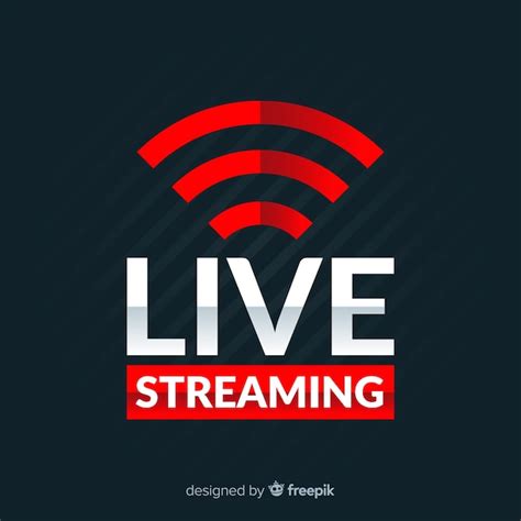 Premium Vector Live Streaming Background