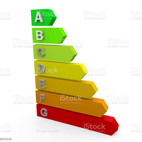 Energy Efficiency Chart Stock Illustration Download Image Now Arrow