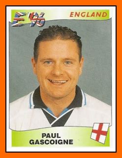 Known by his nickname, gazza. Old School Panini: Your All Time England Team