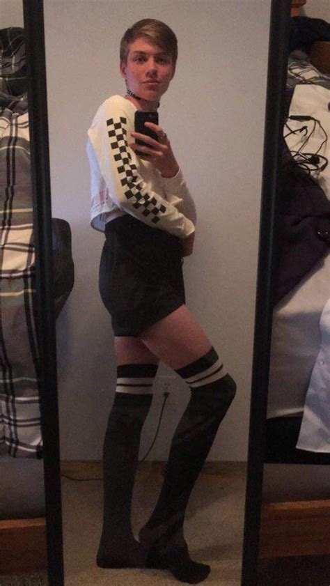 cant decide if i like the skirt or these booty shorts more with the crop top what do you think