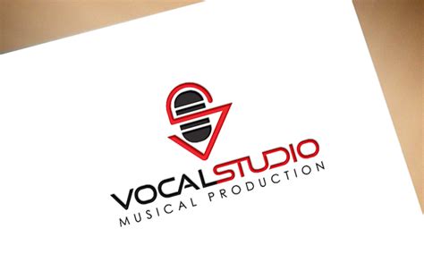 Vocal Studio Logo Company Branding Tech Company Logos Studio Logo