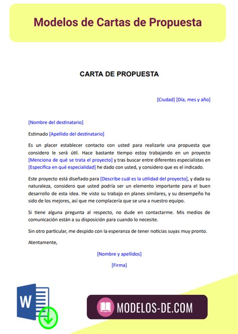 Top Imagen Modelo De Carta Propuesta De Servicios Profesionales Abzlocal Mx