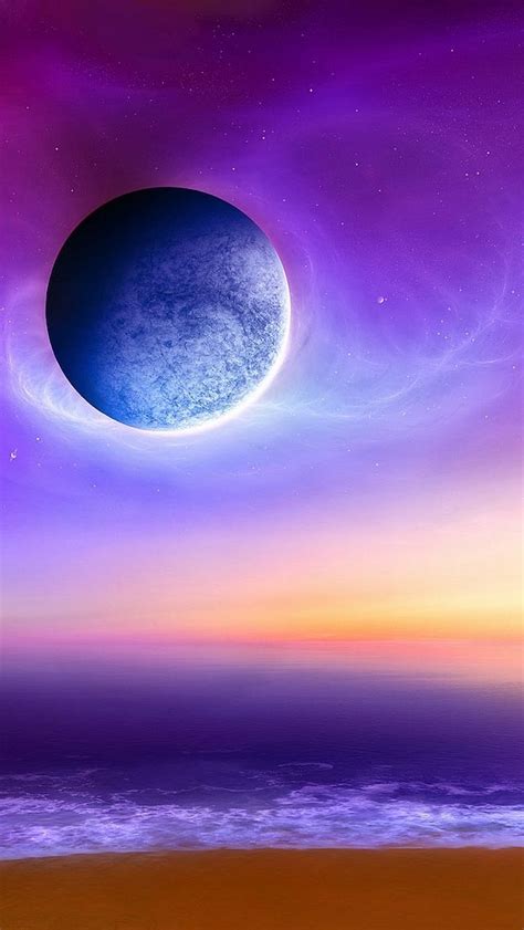 Purple Moon Iphone 5 Wallpaper 640x1136 Backdrops Backgrounds