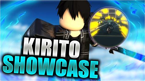 Kirito Showcase Roblox Anime Cross 2 Update Youtube