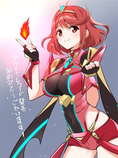 Danbooru Pyra Homura Xenoblade And 1 More Drawn By Esther