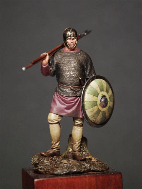 Northumbrian Warrior By Simon Rozek · Puttyandpaint