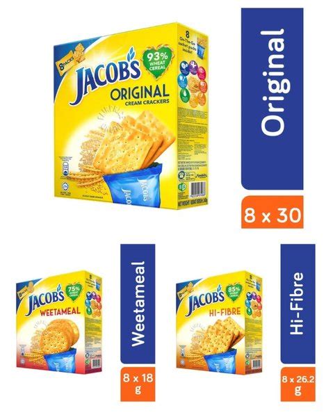 Jual Biskuit JACOB S Cream Crackers Isi Packs Di Lapak Master Snackz Bukalapak