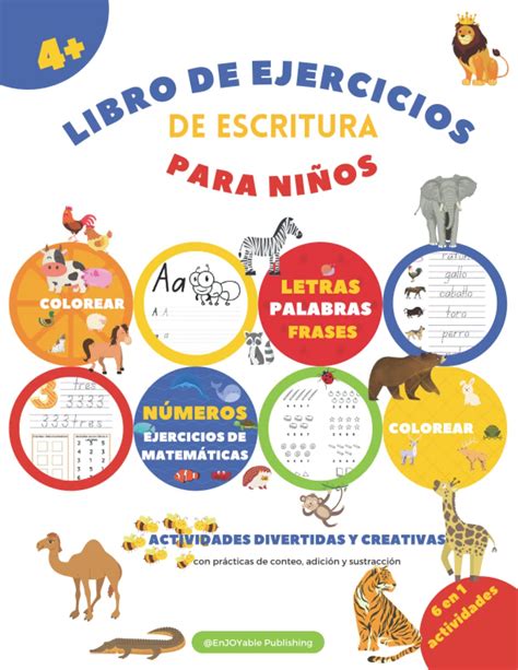 Buy Libro De Ejercicios De Escritura Para Niños Impresionante Libro De