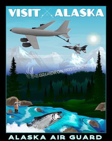 Alaska Ang Kc 135 Squadron Posters