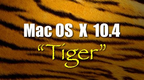 Mac Os X Tiger 104 11 Free Download