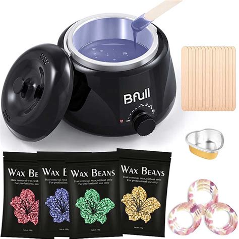 Bfull Portable Safety Constant Temperature Hair Removal Hot Wax Warmer Kit W 400g Waxing Beans
