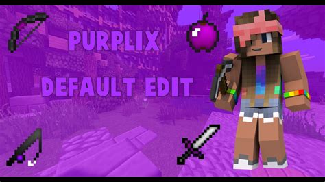Purple Minecraft Texture Pack Custom Colors More