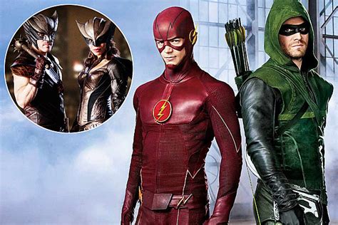 Arrow Teams Flash And Legends In First Crossover Photo