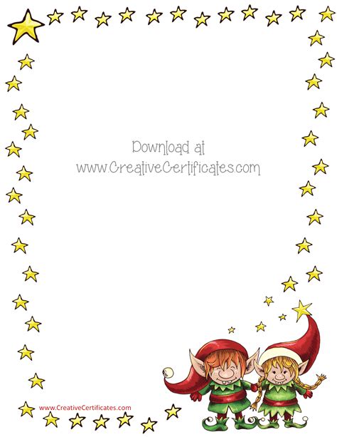 Free Christmas Border Templates Customize Online Then Download