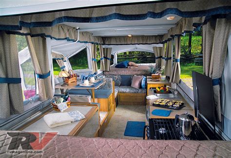 Camper Interior Design Tent Trailer Pop Up Camper