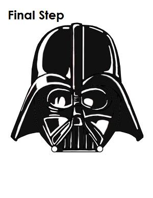 This is a simplified version so it's easier for people who are learning still, or younger. How to Draw Darth Vader