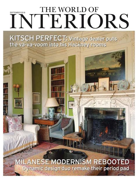 The World Of Interiors Back Issue September 2018 Digital In 2021