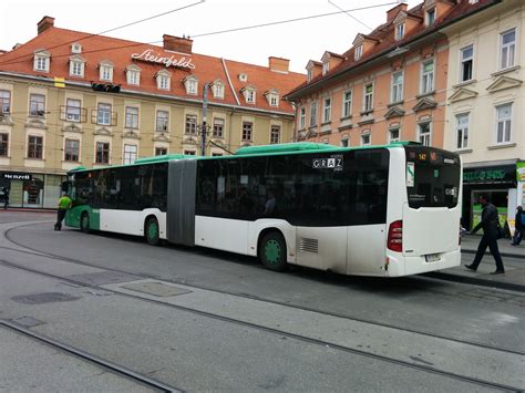 Mercedes Benz Citaro-Bus Nr. 147 der Holding Graz Linien auf dem