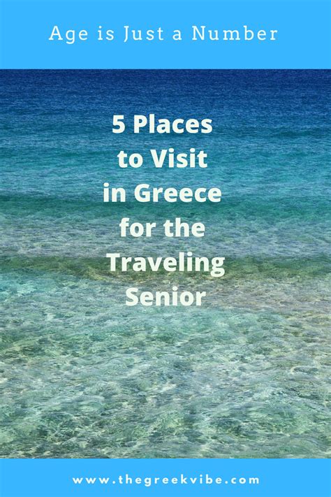 Here Age Is Just A Number Senior Trip Greece Travel Seniors