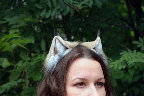 Lynx Ears Caracal Ears Realistic Ears Faux Fur Ears Etsy