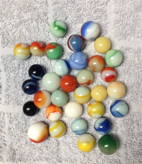 Vintageantique Marbles Lot Of 39 Including 6 Shooters Etsy