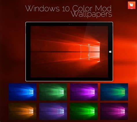 Fondos Para Windows 10 Modificaciones De Colores Del Original