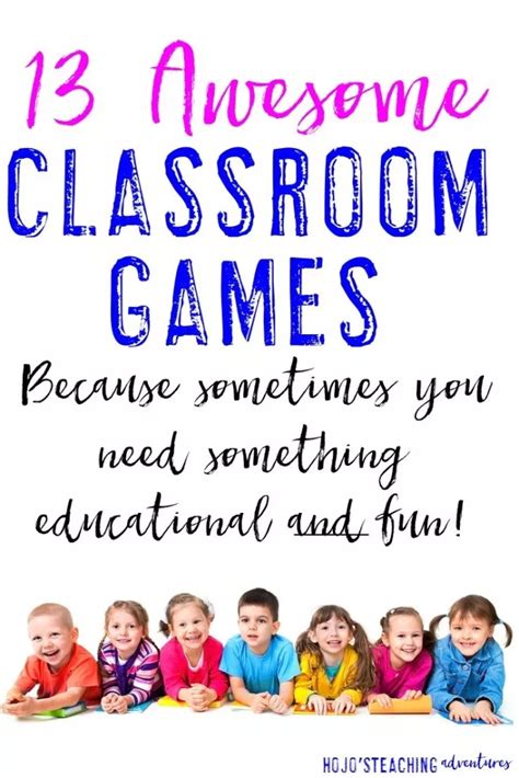 13 fun classroom games hojo s teaching adventures fun classroom games 5th grade classroom
