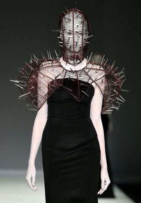Avant Garde Runway High Fashion Macabre Surreal Occult Goth
