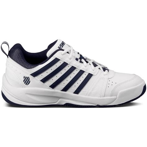 Kswiss hypercourt supreme black/white women's shoes. K-Swiss Mens Vendy II All Court Shoes - White/Navy - Tennisnuts.com