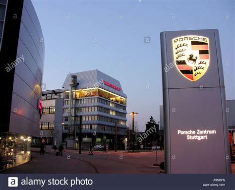 While porsche has changed owners throughout the years, the vehicles continue to be produced in locations around germany. Porsche Headquarters Zuffenhausen Stuttgart Stockfotos ...