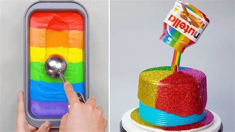 1000 Satisfying Rainbow Cake Decorating Ideas So Yummy Chocolate