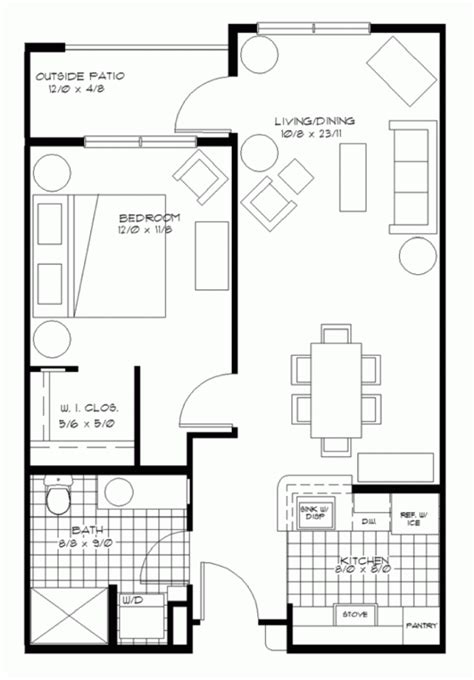 From our studio options to our 3 bedroom apartments in woodland hills, ca, we designed our floor plans to impress. Best-1-Bedroom-Apartment-Floor-Plans-Ideas-Design-Ideas ...