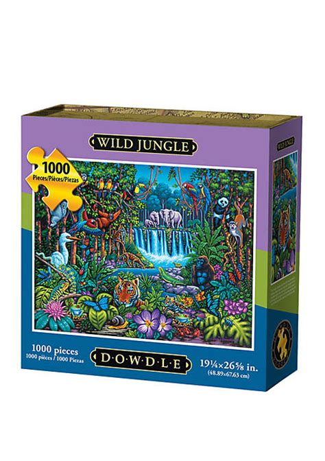 Dowdle Puzzles Wild Jungle 1000 Piece Puzzle Belk